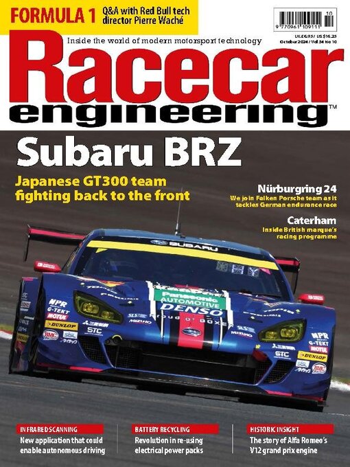 Title details for Racecar Engineering by Chelsea Magazine - Available